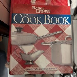 Better Homes and Gardens Cook Book — Red and Blue Plaid Cover